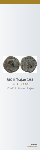 RIC II Trajan 193 — CANOA