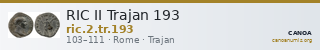RIC II Trajan 193 — CANOA