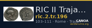 RIC II Trajan 196 — CANOA