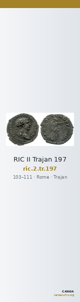 RIC II Trajan 197 — CANOA