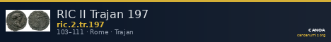 RIC II Trajan 197 — CANOA