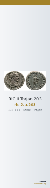 RIC II Trajan 203 — CANOA