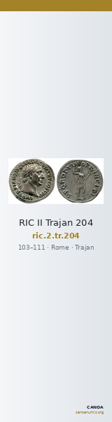 RIC II Trajan 204 — CANOA