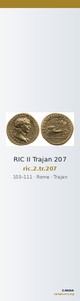 RIC II Trajan 207 — CANOA