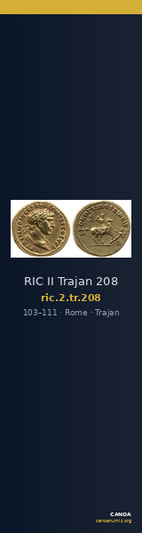 RIC II Trajan 208 — CANOA