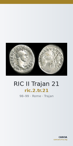 RIC II Trajan 21 — CANOA
