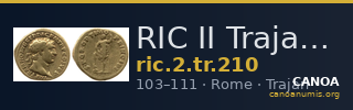 RIC II Trajan 210 — CANOA
