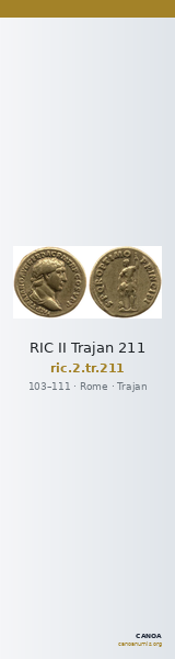 RIC II Trajan 211 — CANOA