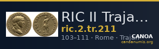 RIC II Trajan 211 — CANOA