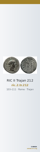 RIC II Trajan 212 — CANOA