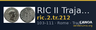 RIC II Trajan 212 — CANOA