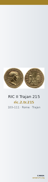 RIC II Trajan 215 — CANOA