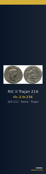 RIC II Trajan 216 — CANOA