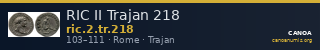 RIC II Trajan 218 — CANOA