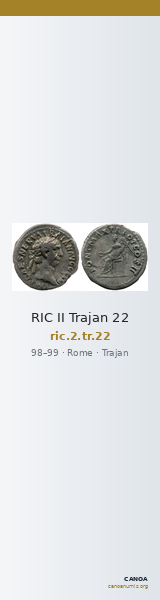 RIC II Trajan 22 — CANOA