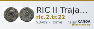 RIC II Trajan 22 — CANOA