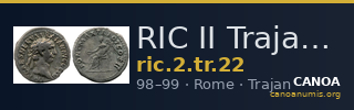 RIC II Trajan 22 — CANOA