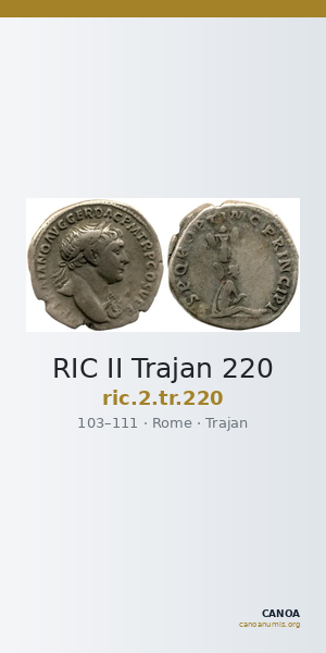 RIC II Trajan 220 — CANOA