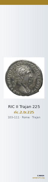 RIC II Trajan 225 — CANOA