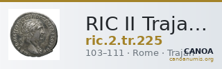 RIC II Trajan 225 — CANOA