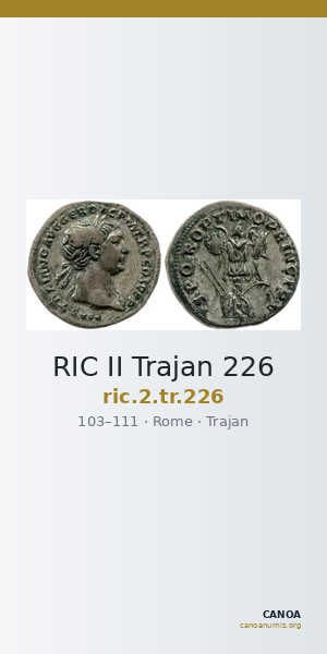 RIC II Trajan 226 — CANOA