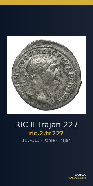 RIC II Trajan 227 — CANOA