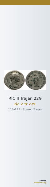 RIC II Trajan 229 — CANOA