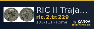 RIC II Trajan 229 — CANOA