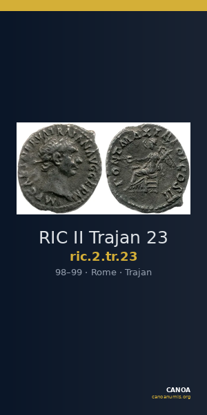 RIC II Trajan 23 — CANOA
