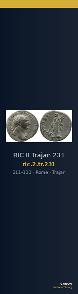 RIC II Trajan 231 — CANOA