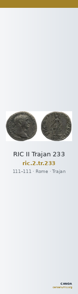 RIC II Trajan 233 — CANOA