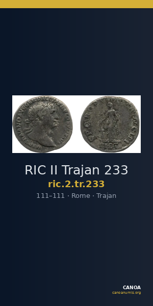 RIC II Trajan 233 — CANOA