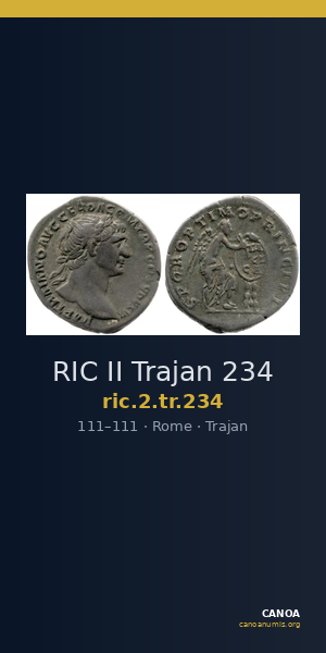RIC II Trajan 234 — CANOA