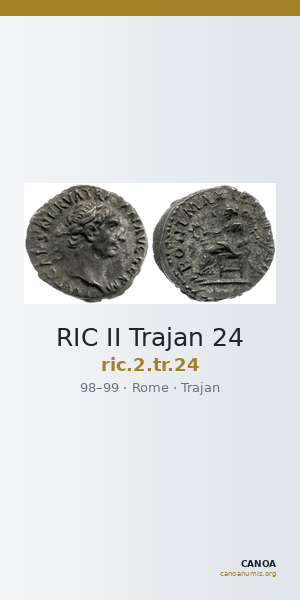 RIC II Trajan 24 — CANOA
