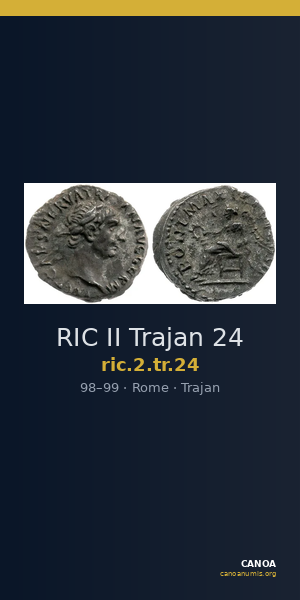 RIC II Trajan 24 — CANOA