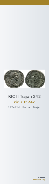 RIC II Trajan 242 — CANOA