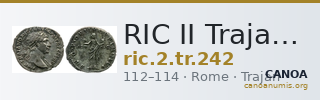 RIC II Trajan 242 — CANOA