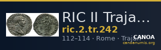RIC II Trajan 242 — CANOA