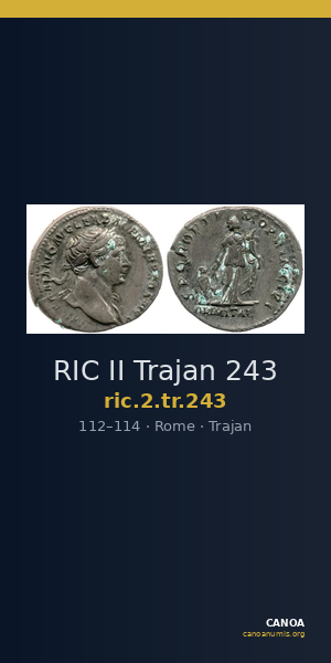 RIC II Trajan 243 — CANOA