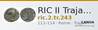 RIC II Trajan 243 — CANOA