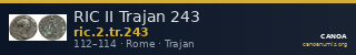 RIC II Trajan 243 — CANOA