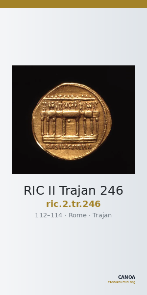 RIC II Trajan 246 — CANOA