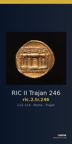 RIC II Trajan 246 — CANOA