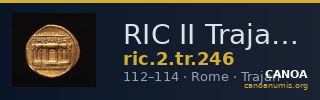 RIC II Trajan 246 — CANOA