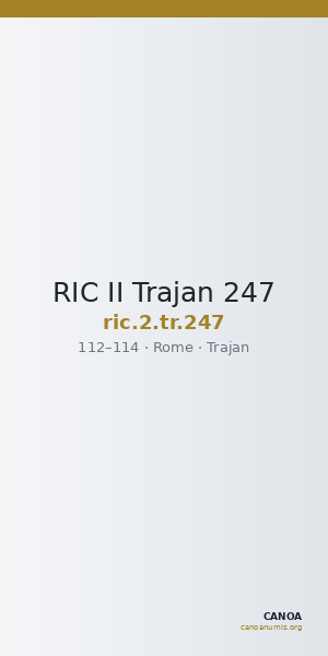 RIC II Trajan 247 — CANOA
