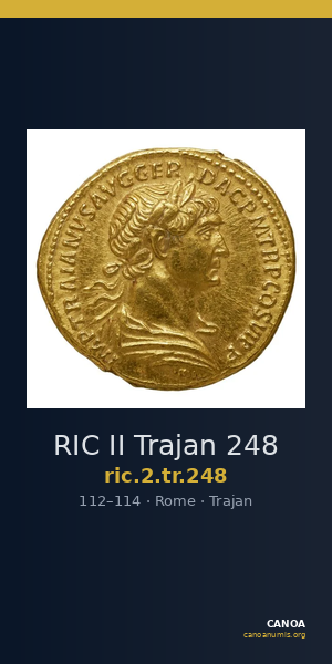 RIC II Trajan 248 — CANOA