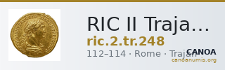 RIC II Trajan 248 — CANOA