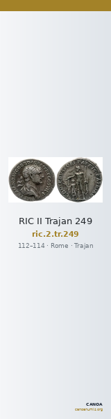 RIC II Trajan 249 — CANOA