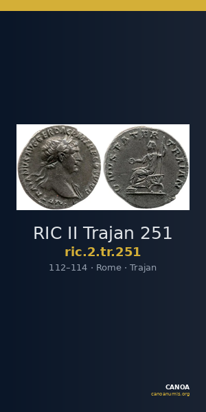 RIC II Trajan 251 — CANOA