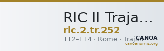 RIC II Trajan 252 — CANOA